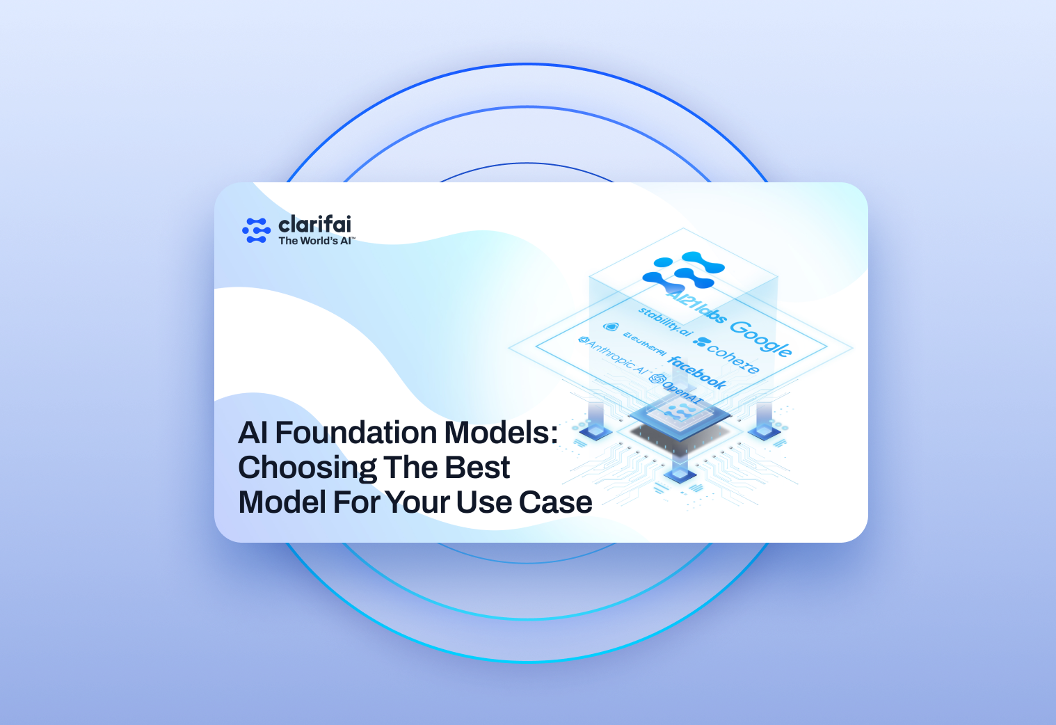 AI Foundation Models: Choosing The Best Model For Your Use Case