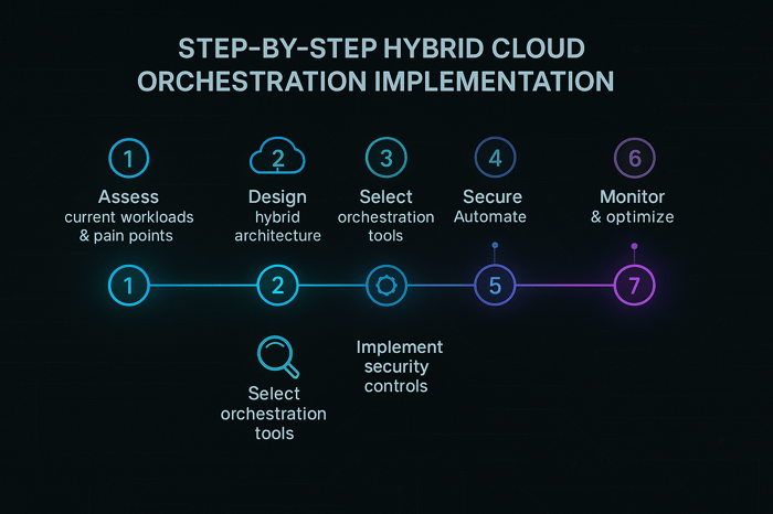Steop by Step Hybrid Cloud Orchestration