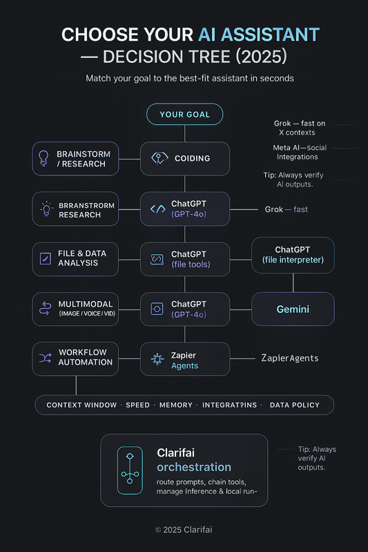 Top AI Tools - AI Assistant Decision Tree
