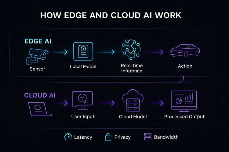 How Edge and Cloud AI work?