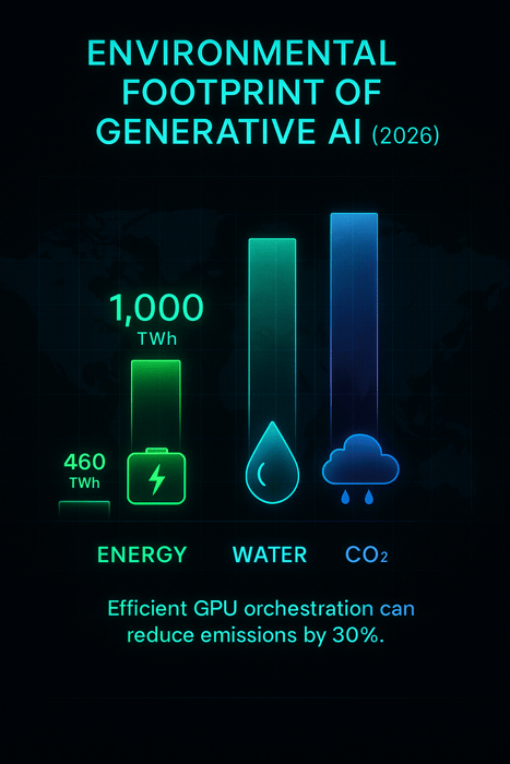 Environmental Footprint of generative AI