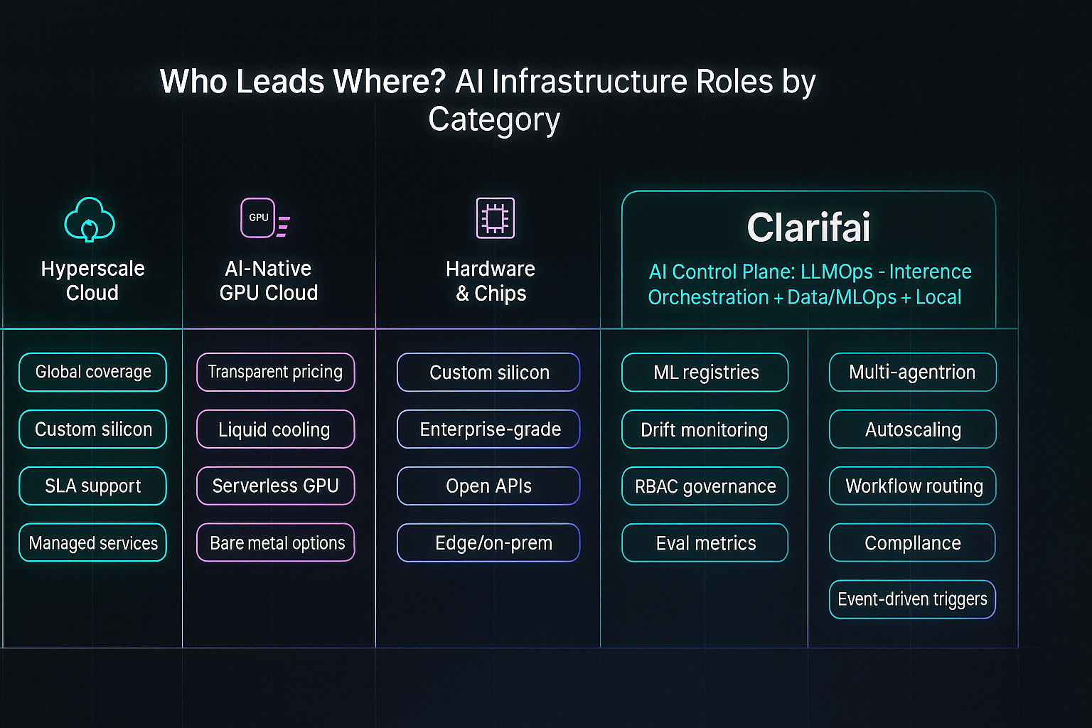AI Infrastructure Roles by Category