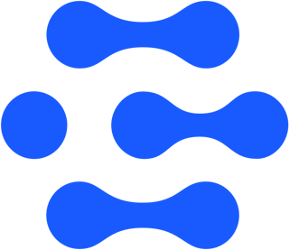 Clarifai Logo Stamp Blue