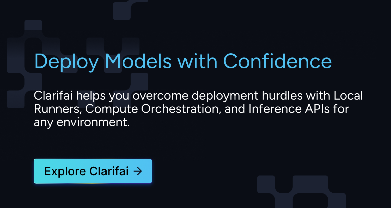 Clarifai Model Deployment 