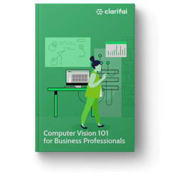 Ebook cover of computer vision guide for business professionals by Clarifai