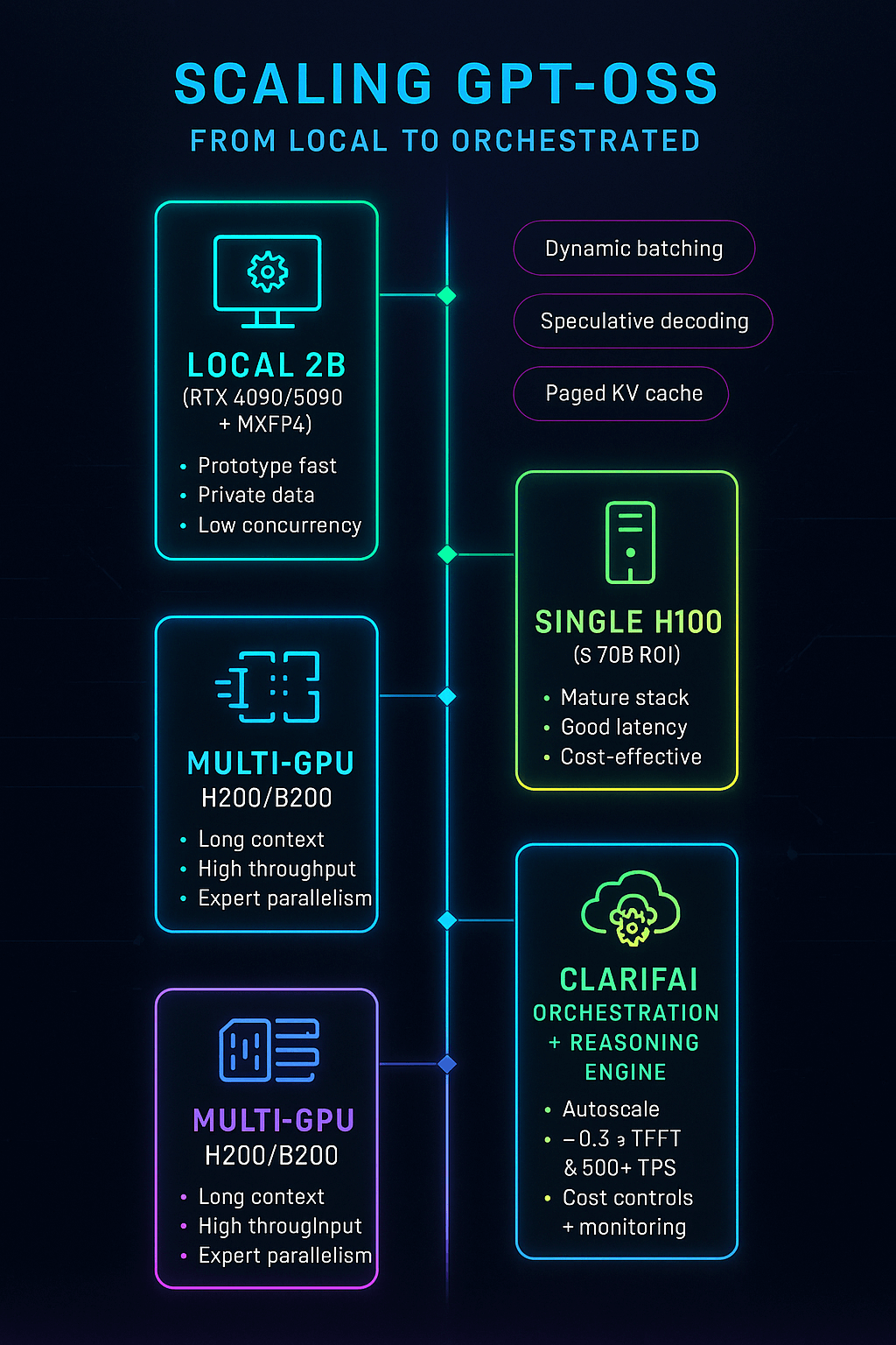 Scaling GPT OSS from local to Orchestrated