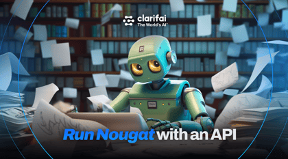 Run Nougat with an API