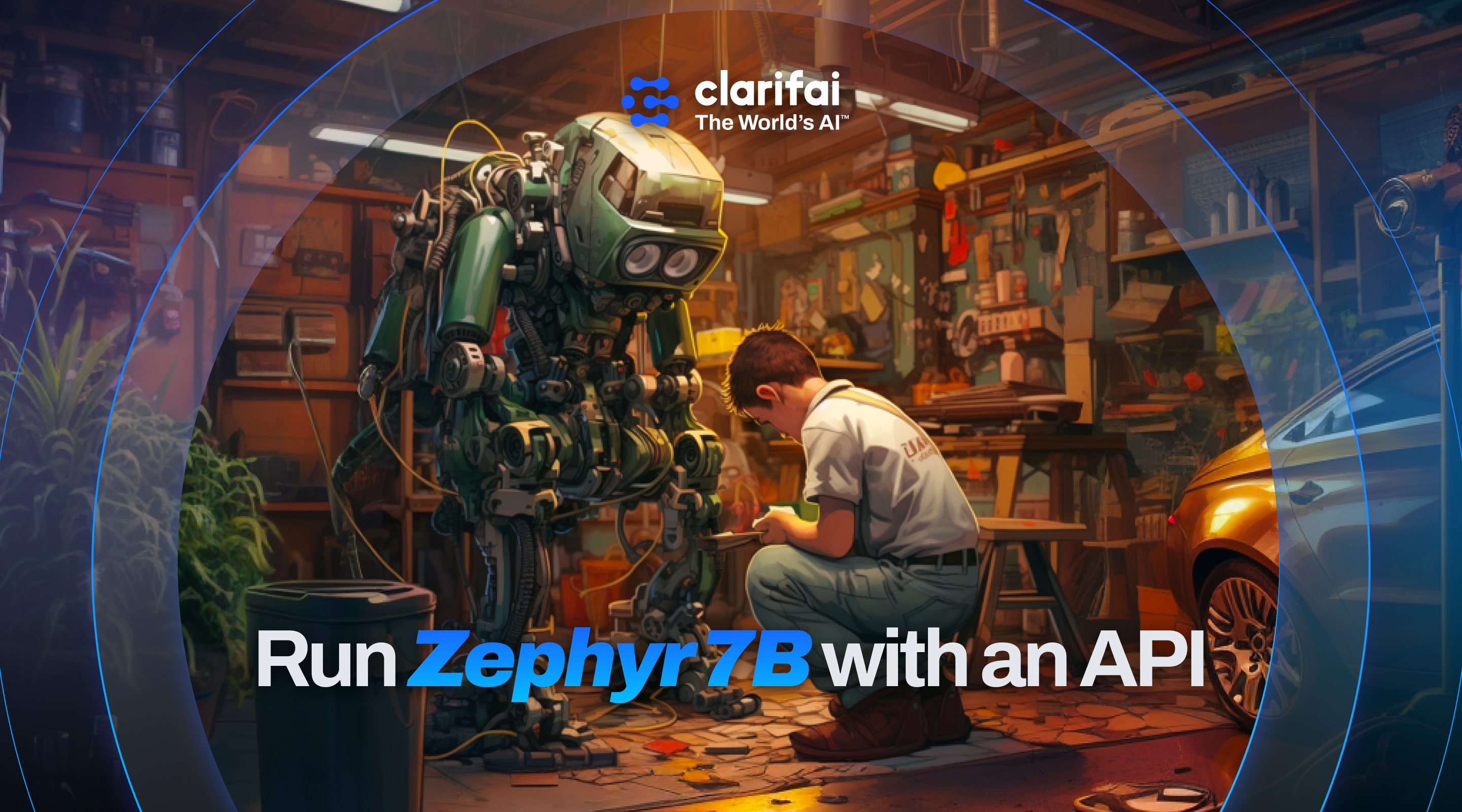 Run Zephyr 7B with an API