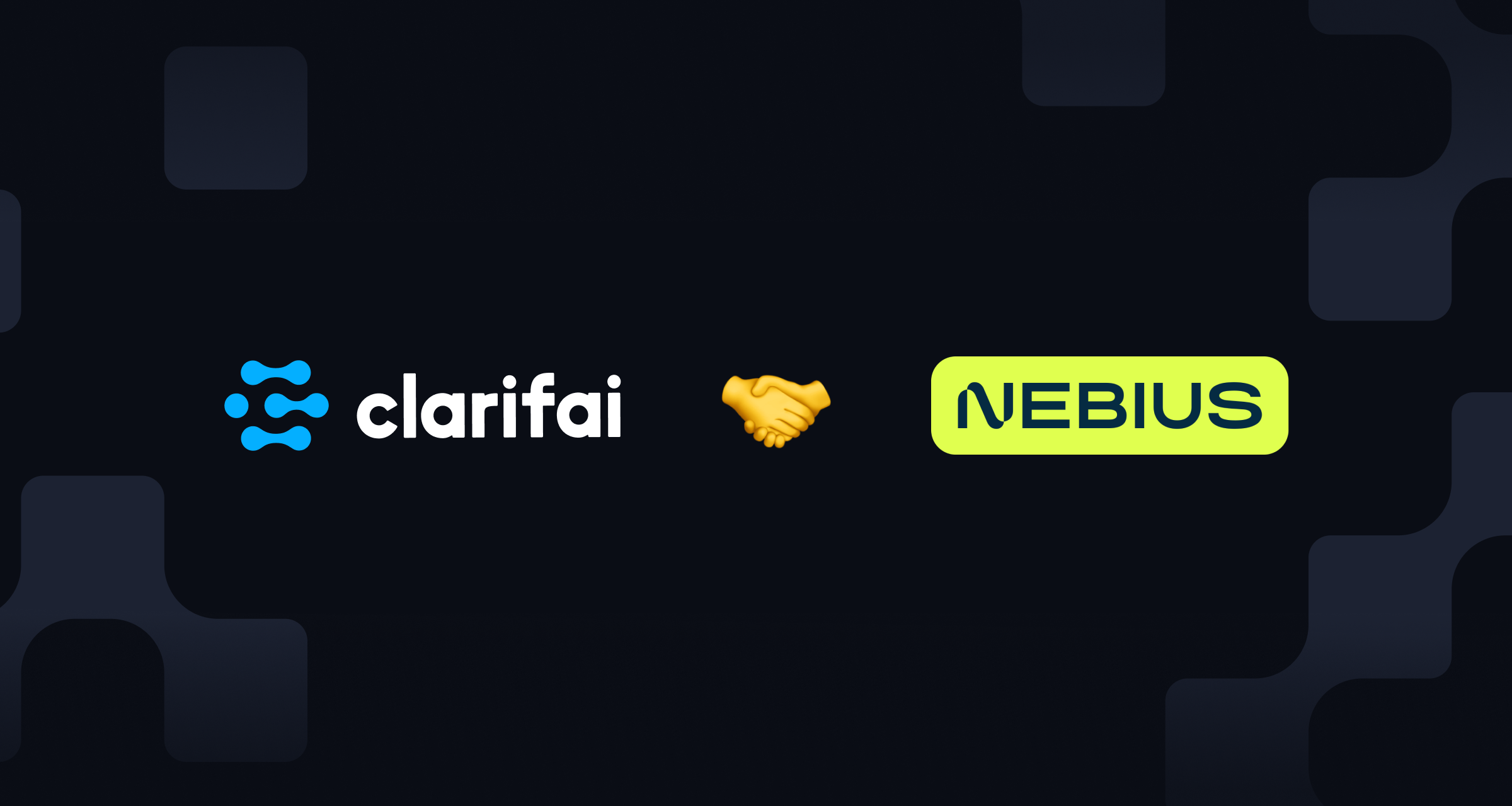 Social card - Clarifai Nebius