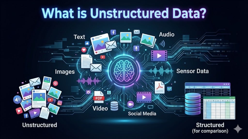 What is unstructured data